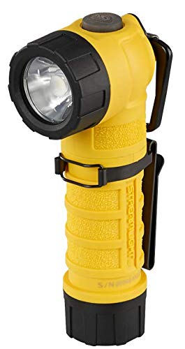 Streamlight 88836 PolyTac 90X USB 500 Lumens Multi-Fuel Right-Angle Rechargeable Flashlight, SL-B26 Battery Pack & USB Cord, Yellow, Box Packaged