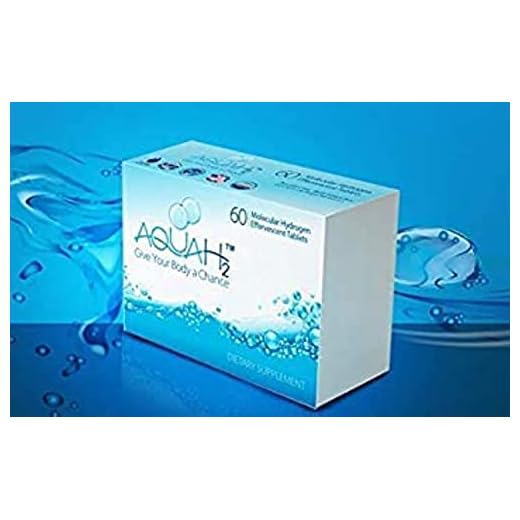 Aquah2 Molecular Hydrogen Tablets | 60 Hydrogen Water Tablets by Aquah2