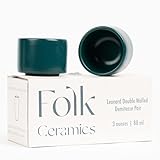 Folk Ceramics Leonard Ceramic Espresso Cups...