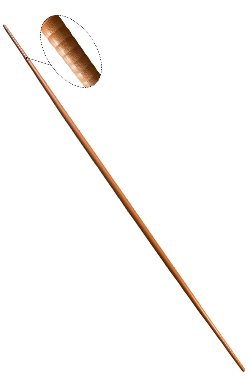 BO Bâton conique en plastique marron - 182 cm - Kobudo, Aikido, arts martiaux, BO Jutsu, Bujinkan