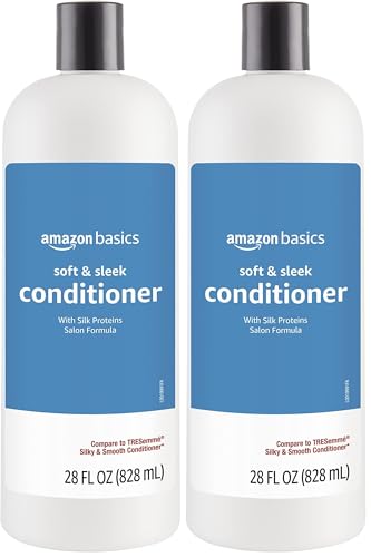 Amazon Basics Conditioner 28oz (2-pack) for Dry/Damaged Hair