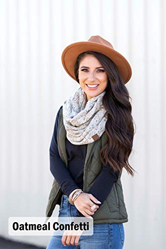 Womens Infinity Scarf Cable Knit Wrap - Royal Blue #TOP4