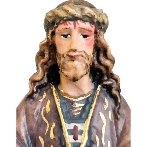 Médailles en bois de Christ Jésus 12 cm Dolphes artisanat - 5
