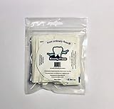 Knotty Floss Individually Wrapped Bamboo Activated Charcoal with Grapefruit Seed Extract Floss - Eco-friendly, Vegan - 50 count