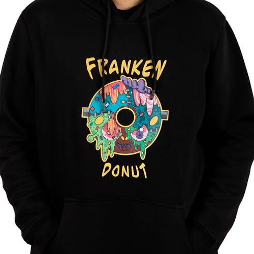 Image of Hoodie for Men Graphic Printed Hoodies Tracksuit Pullover Sweatshirt for Women Men Franken Donut