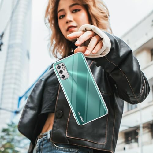 Image of Jkobi Back Case Cover for Xiaomi Mi Redmi Note 10T 5G | Note 10 5G (Shockproof Case Silicone Clear | Camera Protection | Flexible and Soft | Transparent)