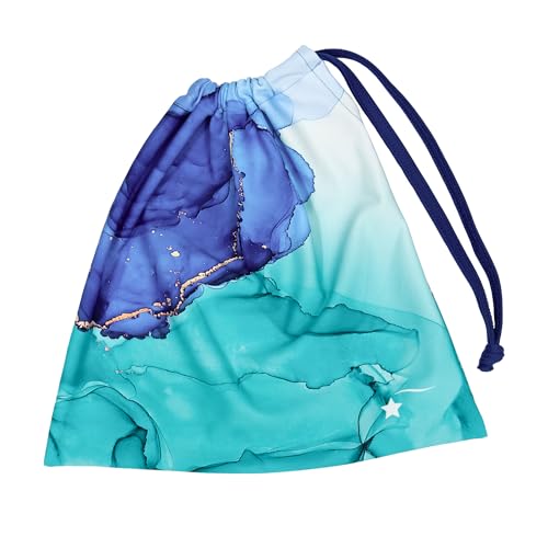 Destira Tidal Wave Grip Bag ñ Portable Drawstring Gym Bag for Gymnastics, Dance, Cheer, and More - Keep Grips, Wristbands, Tape with You at the Gym or On the Go2