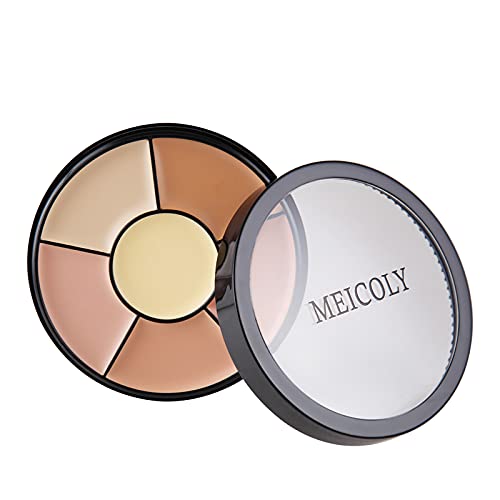 Meicoly 307307 6 Shades High Coverage Concealer,Tattoo Cover Palette,Cover Bruises thumb #3