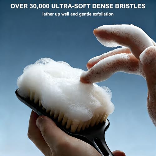 2-piece Back Scrubber for Shower, 14" Long Handle Body Brush, Bath Scrubber — view 6