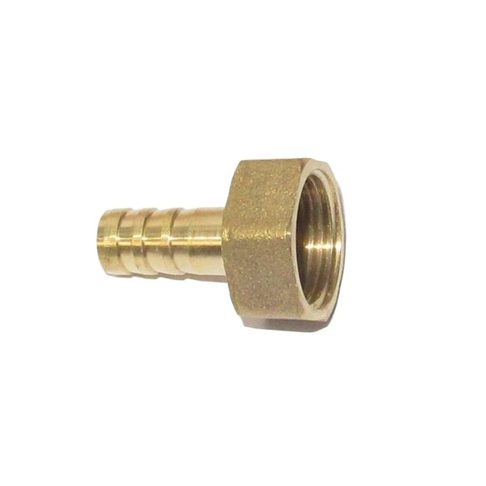 Schlauchtüllenverbinder, 3 Stück, 24 mm Innengewinde, Messing, Barb Splicer Mender for Aquarium, Luft, Aquarium, Rohrverbindung(16mm)