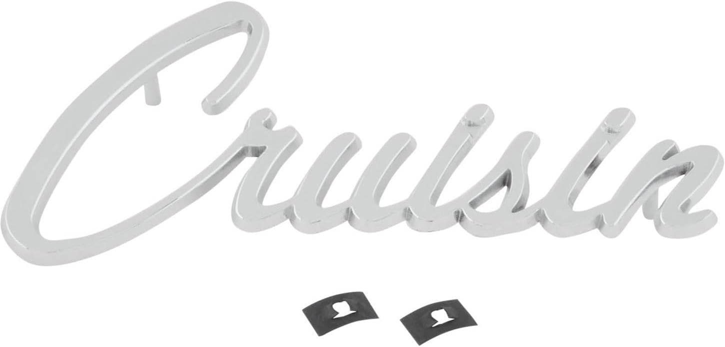 Cruisin Script Emblem