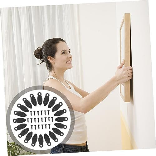 Image of 50pcs Picture Frame Backboard Fixing Clips Easy Installation Accessories for Photo Frames Buckle Hardware for Projects and Picture Hanging