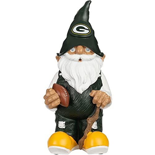 Image of NFL Resin 11.5 inch Team Logo Outdoor Garden Statue Gnome