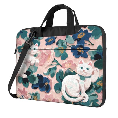 Bolsa para laptop impermeable 15.6 pulgadas con asas y correa miniatura 1
