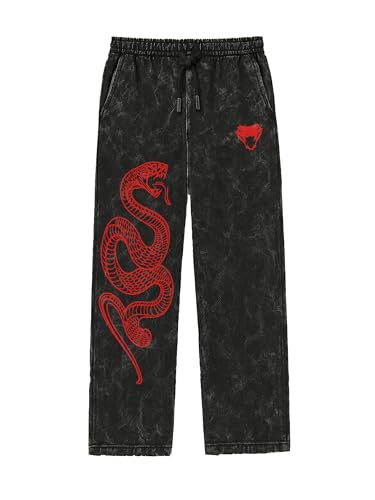 Image of fanideaz Mens Cotton Baggy Trackpant for Men | Streetwear Loose Fit Track Pants for Men | Comfortable Breathable Cotton Casual Wear Lower for man Stylish
