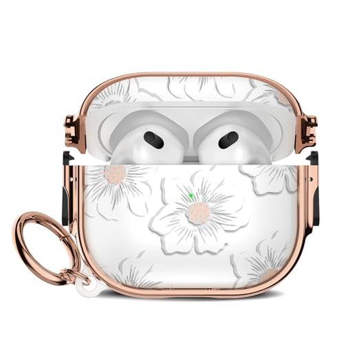 Image of for Apple Airpods 3rd Generation Case Cover, Protective TPU Soft Cases Cover Rugged for Airpods 3rd Case Covers, Shockproof for Airpods 3 Case Men Women with Keychain,Morning Glory