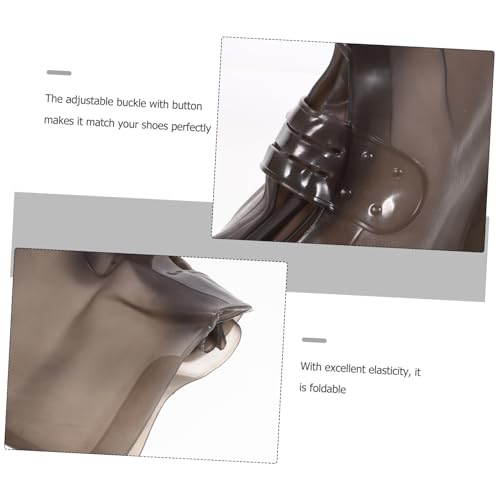 Cubiertas para calzado plegables, impermeables y lavables para viajes y actividades al aire libre miniatura 5