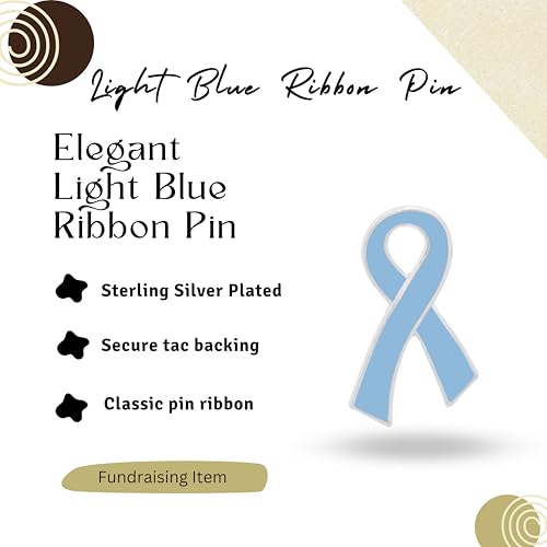 Ribbon Pins 1/5/25/100 for Cancer & Disease Awareness - Various Causes - Bulk Quantities Available for Support Groups and Fundraising3