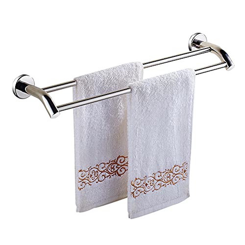 Étagère de serviette sans forage et hangle auto-adhésif de salle de bain