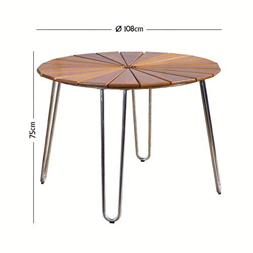 Conjunto Mesa e 04 Cadeiras (com ombrelone) - CJMC108-OMB