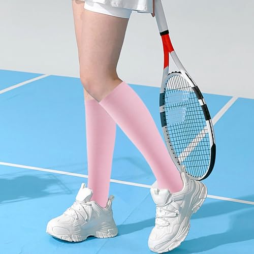 Image of Knee High Socks for Women, Long Tall Knee Tube Socks