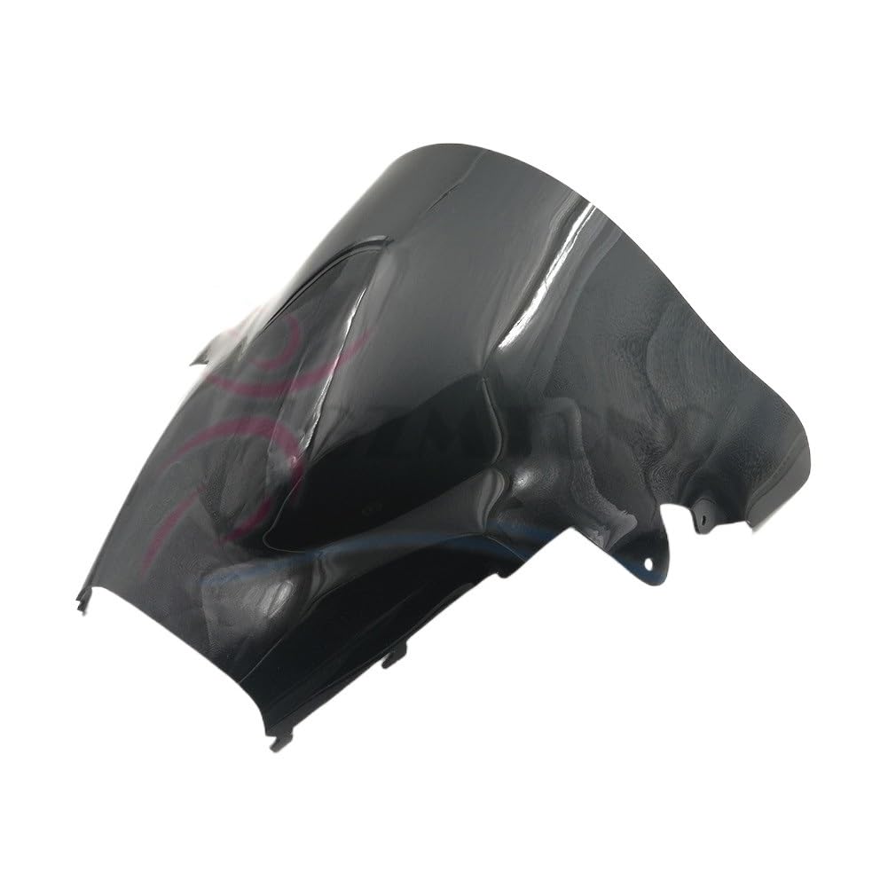 Parabrezza Moto Deflettore Parabrezza Per Moto In Plastica, Deflettore Del, Per VFR800FI VFR800 1998-2001 VFR 800 FI VFR-800, Nero E Trasparente.