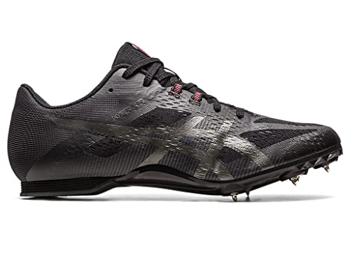 ASICS Hyper MD 8 Track Shoes Unisex 8M/9.5W Black Gunmetal