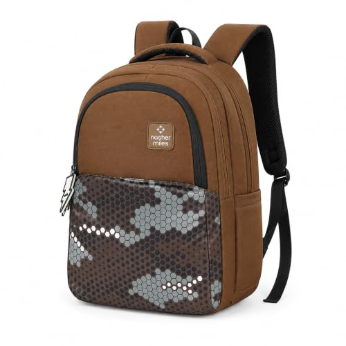 Image of Nasher Miles Polyester Laptop Backpack | Ideal for College, School, Office & Travel | Men, Women, Boys, Girls