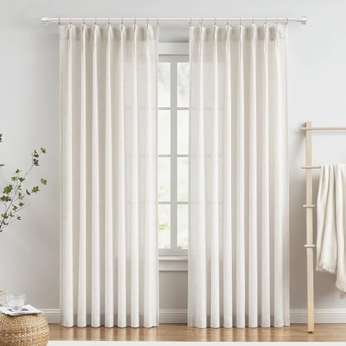 Hiqtek Brushed Nickel Curtain Rods For Windows 32 To 45 Inches thumb #6