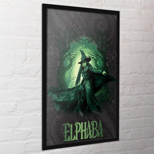 Póster de Wicked 2 edición arte clave de película con acabado de impresión impecable 3