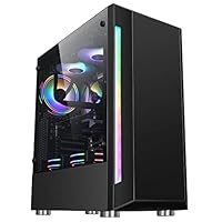 Amazon.co.jp: ミドルタワーPCケース RGBゲームケースATX/M-ATX/ITX