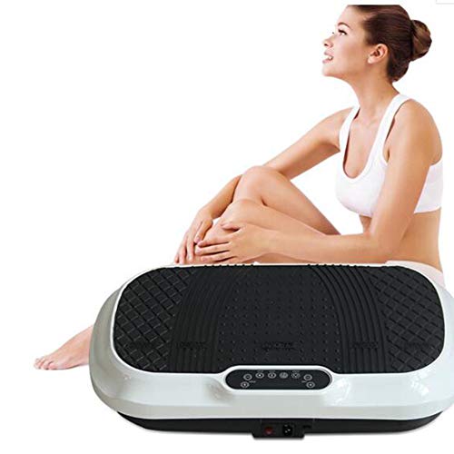 Olydmsky Vibrationsplatte,4D Trainingsgerät Fitness Vibration Oszillation mit 3 Motoren,Trainingsbänder… – Bild 5
