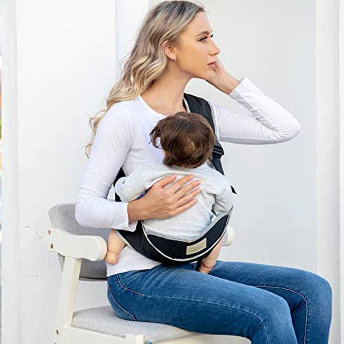 Shiaon Toddler Sling Carrier Lightweight Baby Carrier Sling Baby Hip Carrier With Hip Seat Carrier For Toddler thumb #6