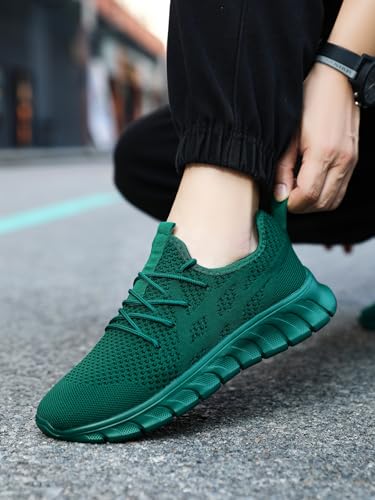 Image of DLWKIPV Men's Shoes Running Road Walking Sneakers Sports Athletic Workout Gym Shoes Casual Comfortable Breathable Fashion