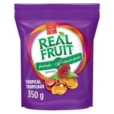 Dare Candy Co - Real Fruit Gummies Medley - 180g Bag Canadian Sweets