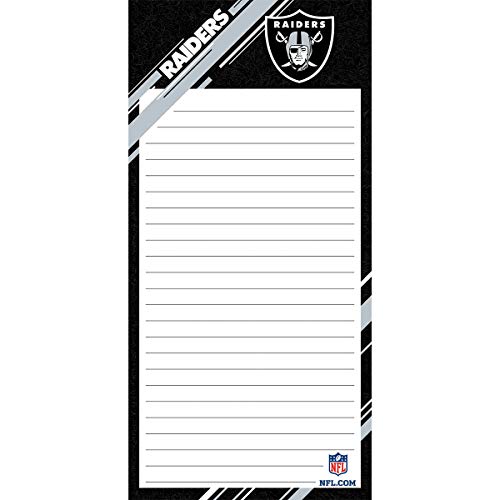 Bloc de liste Raiders 8128109 Turner Sports pour notes