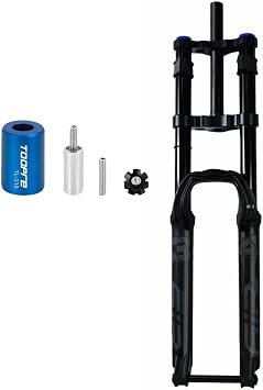 XC/DJ/AM/DH 26/27.5"/29inch Mountain Bike Fork Downhill Suspension Bike Air Shock Thru Axle 15x100mm Disc Brake Travel 160mm 1-1/8" Straight 2600g