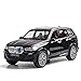 YZSM Modèle Moulé Pression À L'échelle 1/32 pour BMW X5 SUV Modèle Jouet Voiture Simulation Lumière Sonore Porte Arrière Ouverte Jouets Véhicule Modèle Voiture (Color : Black)