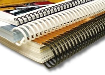 GMP PVC Spiral Rings for Book Binding, 8mm to 55mm, Set of Multiple Rings (White, 10MM) 2