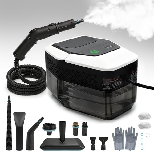 Portable Handheld Steam Cleaner,4Bar High Pressure Steamer,15s Fast Heating