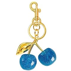 Gold Keyring-sky Blue