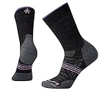Smartwool Damen Women's PhD Outdoor Light Crew Socks, Charcoal, S