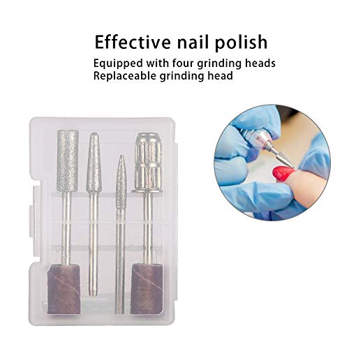 Broca de Unhas Portátil Profissional, Polidor de Moedor de Unhas, Lixa de Unhas Elétrica Portátil, M