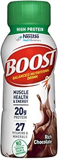 BOOST High Protein Complete Nutritional Drink, Rich Chocolate, 8 Fl Oz