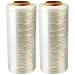 14.5" x 1450' - 8.6 Micron Thick Wrap - Premium Polyethylene Standard Bundling Cast Stretch Wrap By TotalPack Pre-Stretched Plastic Film Wrap - Industrial Strength Technology Packaging Supplies 2 Pack