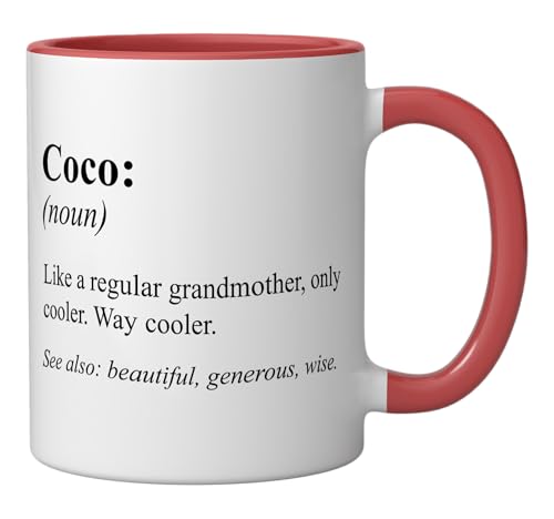 Taza de Cerámica Funny Grandmother Definition 11 oz miniatura 2