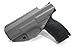 Fierce Defender IWB Kydex Holster CZ P10c The Grey Man Series -Made in USA- (Gunmetal Grey)