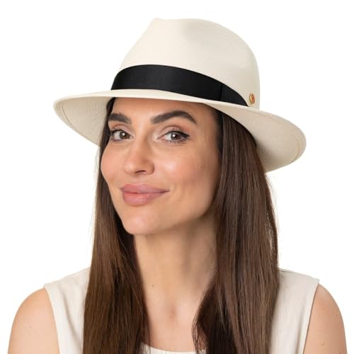 Mayser William Panama Straw Hat Men Nature 6 7/8