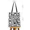 PYOUL Tap Dancing Lover Gift Tap Dancer Tote Bag Tap Dance Teacher Handbag Dance Recital Gift Love Tap Dance Gift (Tap Dancer Tote) #2