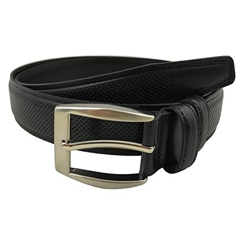 OZYOL Men's Belt - Black - Large Cover